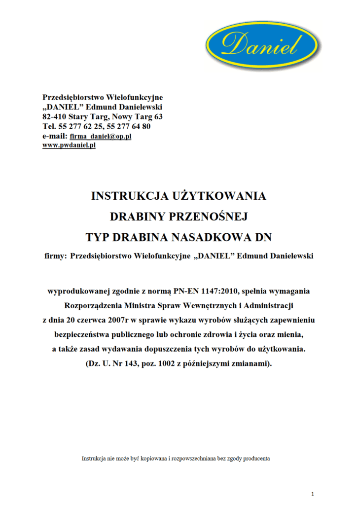Screenshot 2024 10 29 at 11 21 42 Microsoft Word Dokument4 Instrukcj uzytkowania Drabina przenosna typ drabina nasadkowa DN.pdf